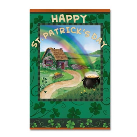 Fiona Stokes-Gilbert 'St. Patrick’s Day' Canvas Art,22x32